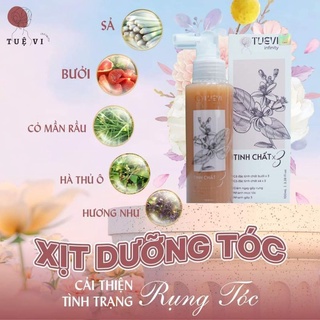 Xịt bưởi dưỡng tóc x3 tuệ vi ,kích mọc tóc nhanh giảm tóc rụng mẫu mới