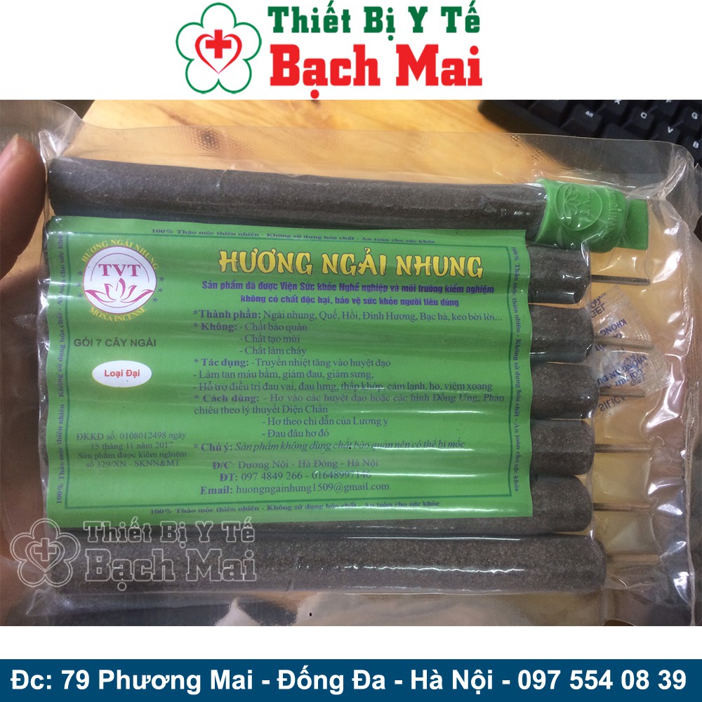 Nhang Ngải Cứu - Hương Ngải Nhung [10 Cây,7 Cây]