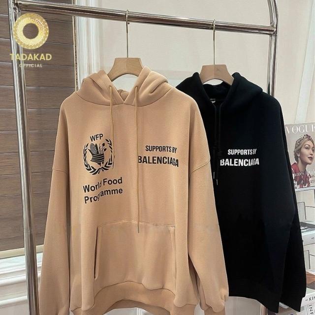 Áo Khoác Nỉ Hoodie Nữ WFP BALENCIAGA Có Mũ Form Dài Rộng, Cao Cấp, Hàng Chất, Thời Trang Hàn Quốc Mới 2021-TADAKAD Shop | BigBuy360 - bigbuy360.vn