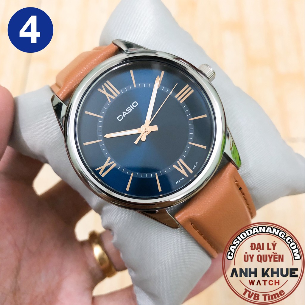 Đồng hồ nam dây da Casio Standard chính hãng Anh Khuê MTP-V005 Series | BigBuy360 - bigbuy360.vn