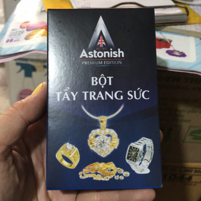  Bột tẩy trang sức Astonish
