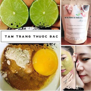 Mặt nạ dưỡng trắng da thuốc bắc Handmade Mộc Trà