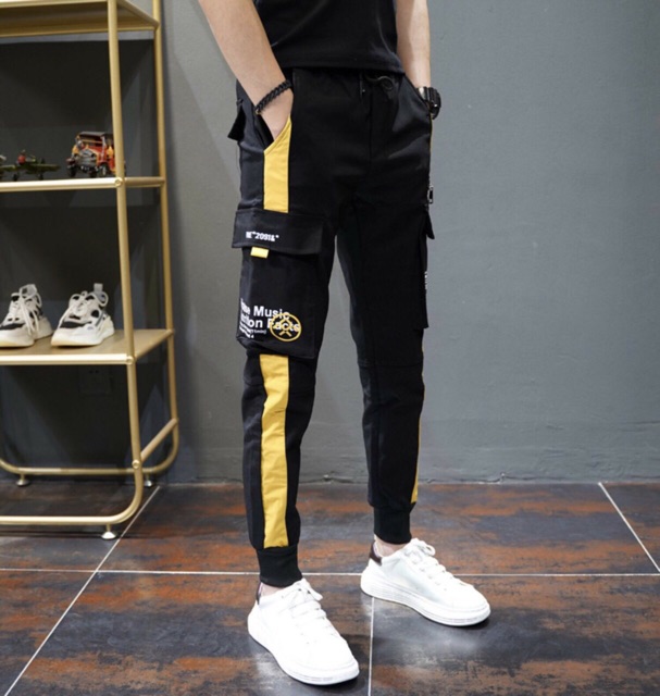 FREESHIP 50K - Quần Jogger KaKi Nam Túi Hộp Unisex Nam, Nữ-QKKSOCIN
