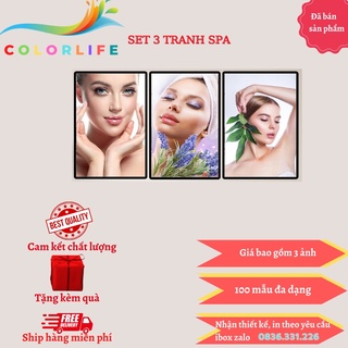 TRANH SPA DƯỠNG SINH TREO TƯỜNG SIÊU ĐẸP GIÁ XƯỞNG A35 COLORLIFE SIÊU BỀN BẢO HÀNH 2 NĂM
