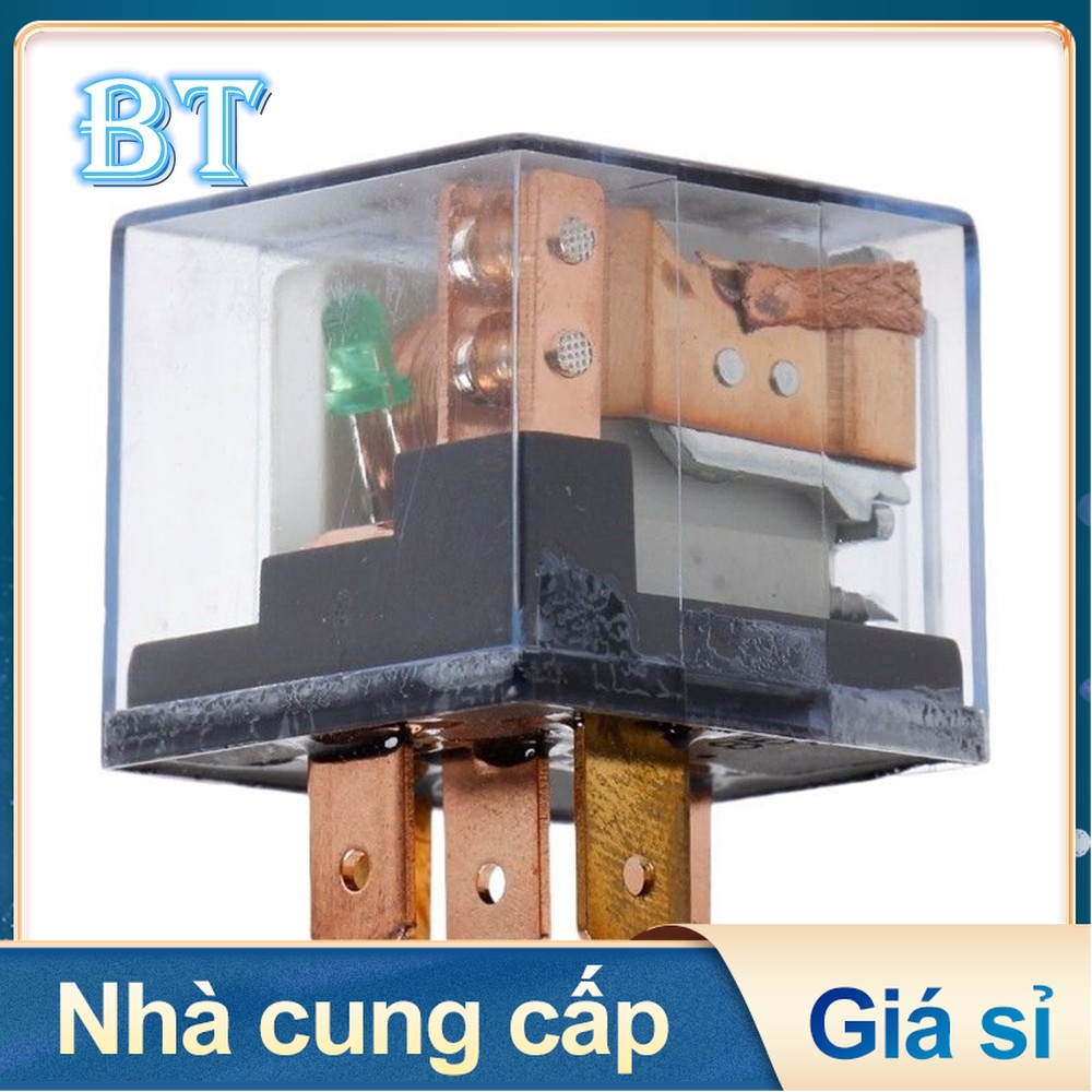 Rơ le điều khiển xe hơi 12v 100a 5pin Spdt Dc 24v 48v 100a chất lượng cao