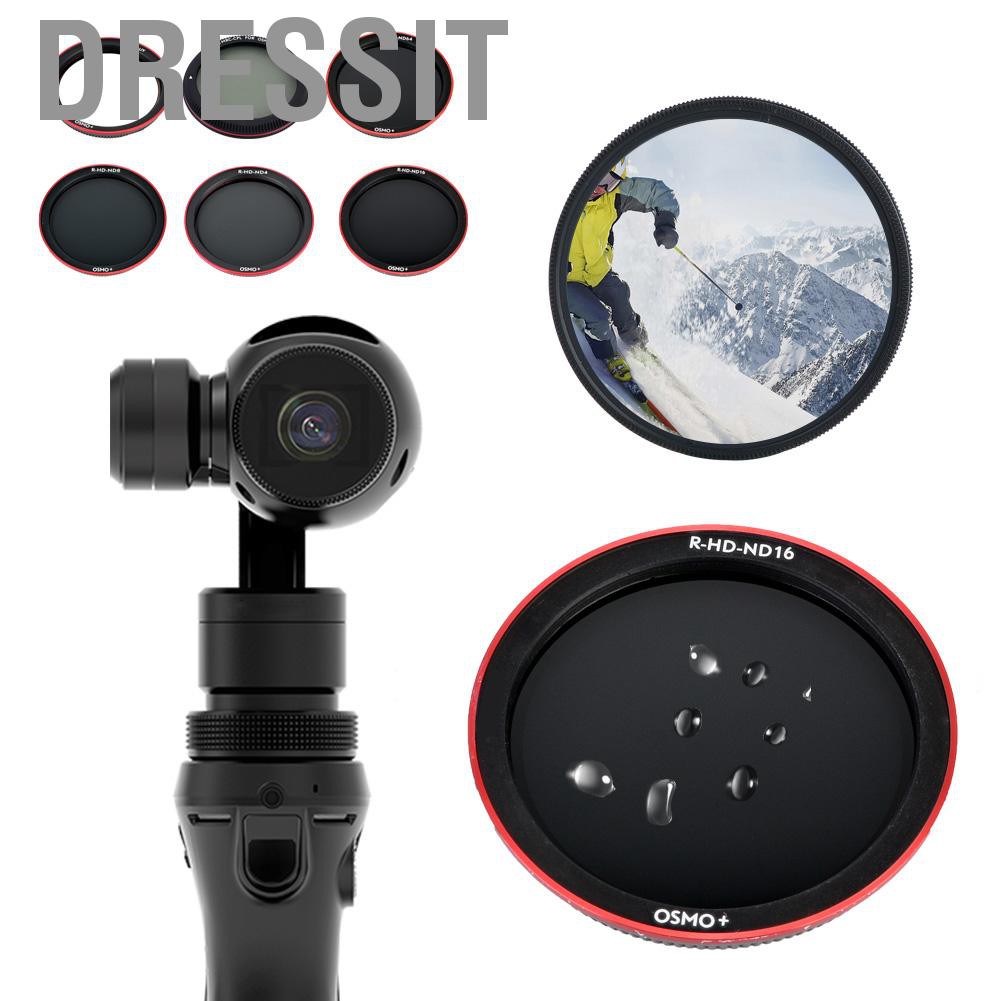 Dressit ND4 ND8 ND16 ND64 CPL UV Camera Lens Filter For OSMO