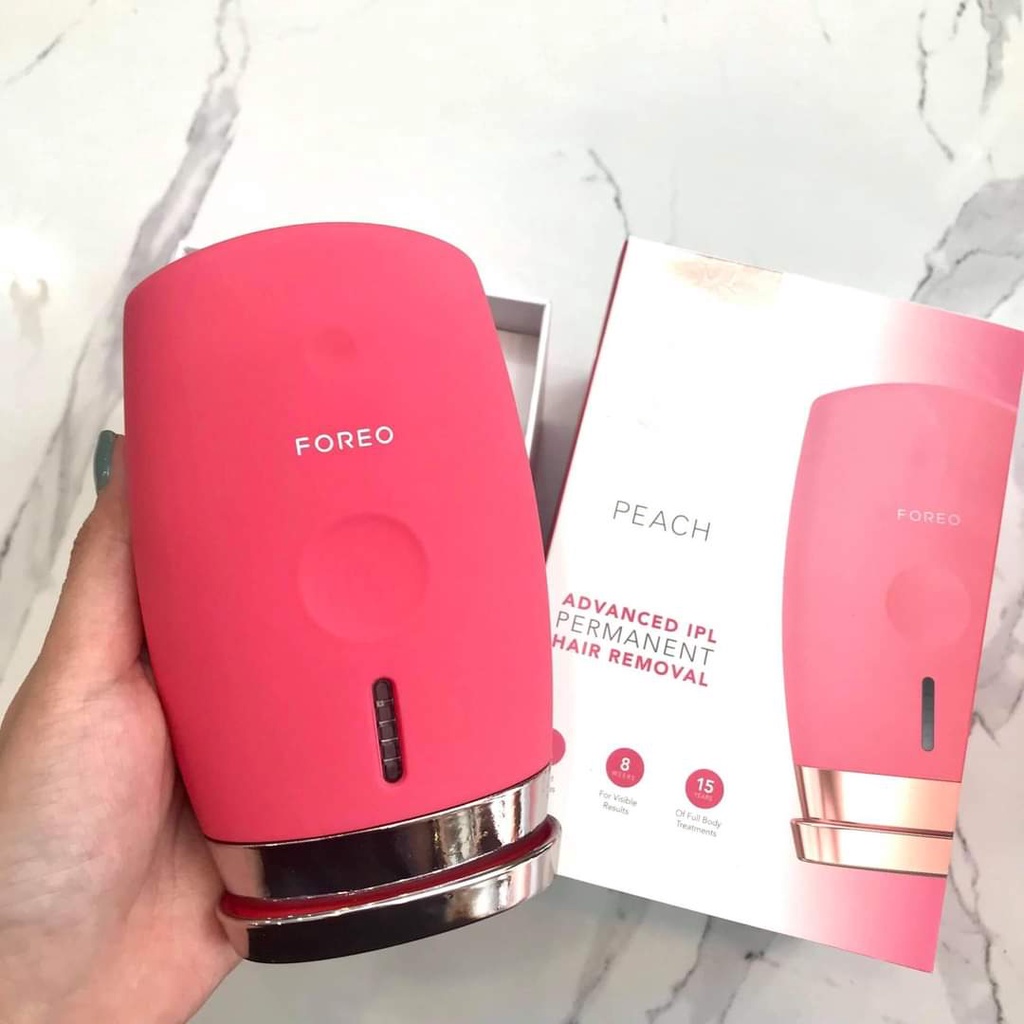 Máy Triệt Lông Foreo Version 2 - FOREO PEACH VER2 - Bảo Hành CHÍNH HÃNG 2 NĂM