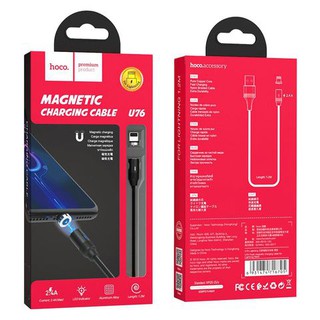 Cáp sạc từ nhanh hoco u76 type c dài 1.2m