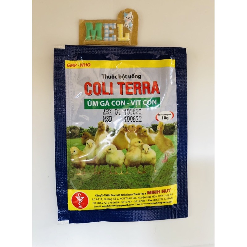 Úm gà con, vịt con - coli tera 10g