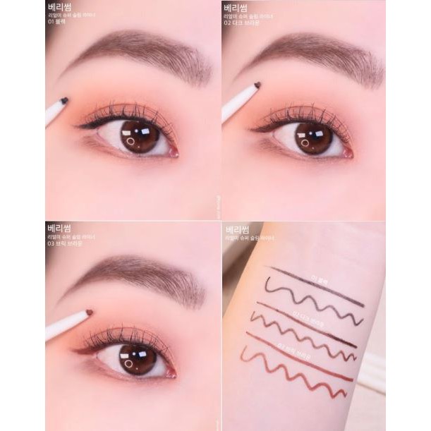 Chì Kẻ Mắt Siêu Mảnh, Sắc Nét Berrisom Real Me Super Slim Liner 0.06g | BigBuy360 - bigbuy360.vn