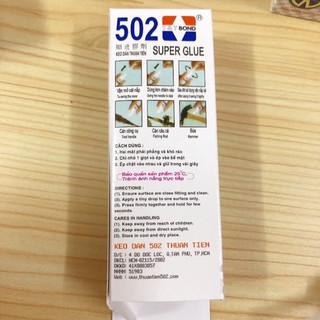 Keo dán 502 siêu dính