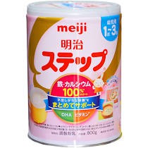 Vỏ hộp lon sữa meiji