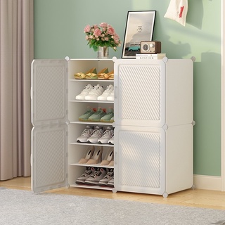 [NHIỀU MÀU] - TỦ NHỰA ĐỰNG GIÀY DÉP KIỂU MỚI 12 Ô (chia ô) ĐỂ ĐƯỢC 24 ĐÔI GIÀY