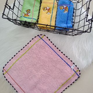 combo 5 Khăn mặt sợi tre cho bé