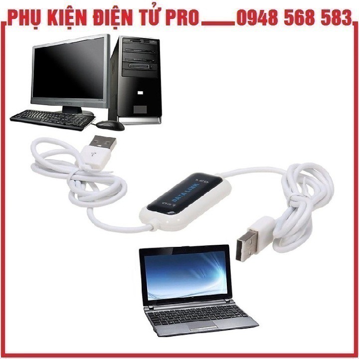 CÁP USB CÁP TRUYỀN DỮ LIỆU TRỰC TIẾP GIỮA 2 MÁY TÍNH, LAPTOP DATA LINK