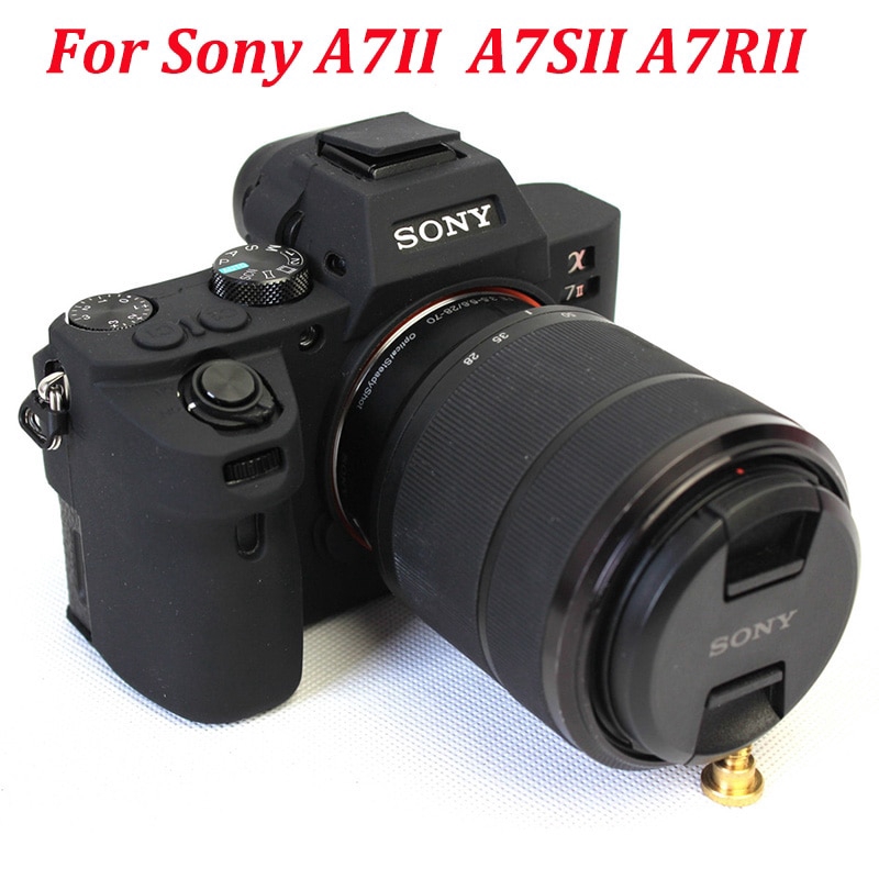 Mềm Ốp Lưng Silicon Cho Máy Ảnh Sony A7 Mark Ii Ii Iii A7Iii A7M3 A7R3 A7Ii A7M2 A7R2 A7S2 A7Rii A7Sii A9