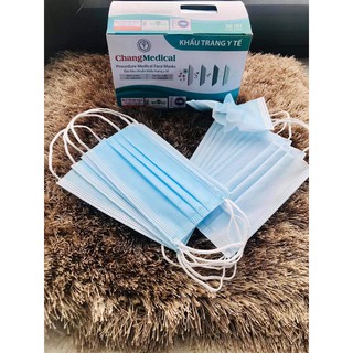 Khẩu trang y tế 4 lớp hộp 50 chiếc