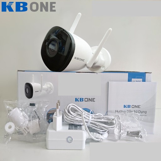Camera Wifi ngoài trời 2M/4M thương hiệu KBONE model B21/B41, hàng chính hãng bảo hành 24 tháng