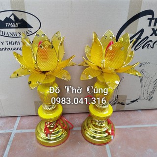 Đèn thờ hoa sen
