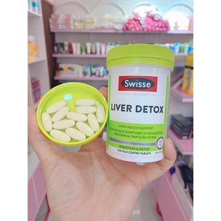 Viên bổ gan Swisse Ultiboost Liver Detox