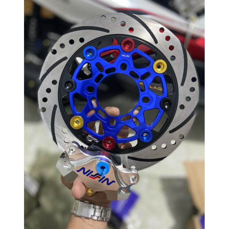 combo đĩa CNC size 220+ heo độ Nisin Brembo