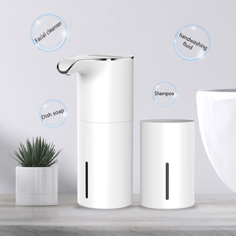Bình Đựng Xà Phòng Tự Động Có Thể Sạc Lại Tiện Dụng