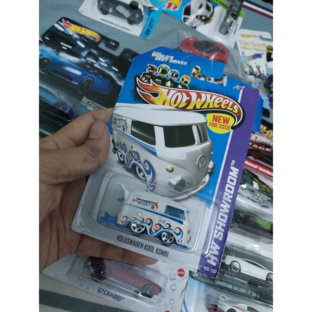 Xe Hotwheels Kool Kombi (Màu Trắng 2013)