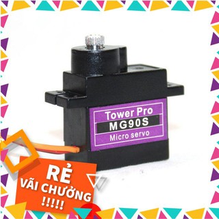 [GIÁ SỐC] Động cơ Servo MG90S ( servo đen-nhông sắt)