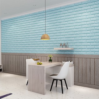 Giấy Dán Tường 3D Họa Tiết Gạch Độc Đáo