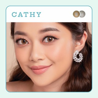 Kính áp tròng - Cathy Gray - Brown