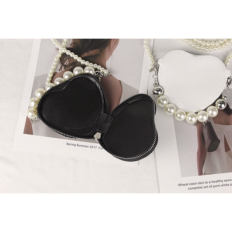 Túi Đeo Chéo Mini Đính Ngọc Trai Thời Trang 2022 Mới Mẻ Sang Trọng Cho Nữ