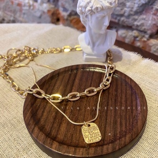 Vòng cổ layer cá tính trendy tila_accessorize