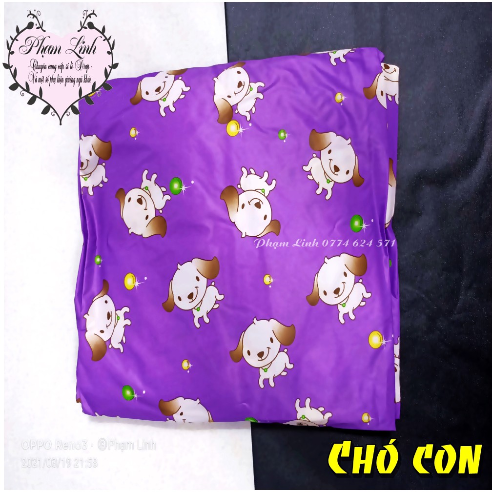 Drap-Ga trải giường bo chun vải hoa văn chống thấm cho nệm có độ dày dưới 10cm