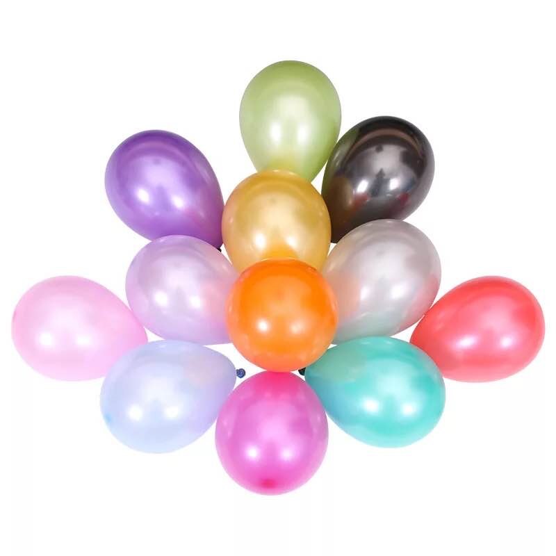 Bộ 30 quả bóng bay latex 10 inch dùng cho trang trí tiệc