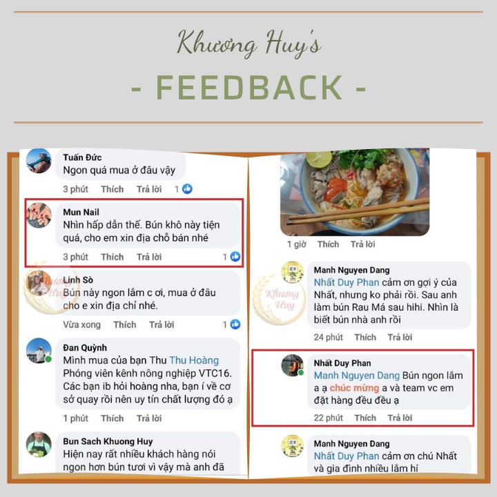 [Free Ship] Bún Khô Khương Huy/ Bún Gạo Khương Huy  - Chỉ 3 Phút Nấu Không Cần Ngâm  - Bún Sạch Khương Huy Gói 300g | BigBuy360 - bigbuy360.vn