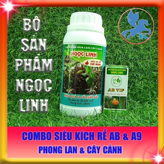 Bộ kích rễ cực mạnh cho phong lan | a9 + ab | chế phẩm ngọc linh