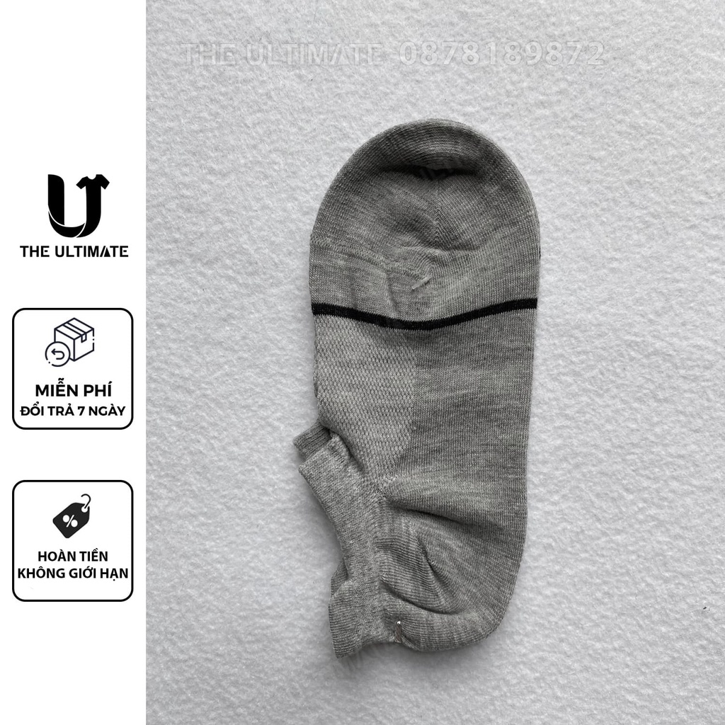 Tất cotton nữ Hàn Quốc 3 màu mềm mịn đàn hồi co giãn thoải mái êm chân The Ultimate