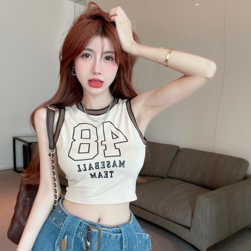 Áo Thể Thao Sát Nách Dáng Ôm Kiểu Retro Cá Tính