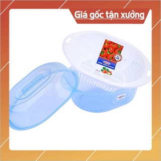 Bộ Rổ + chậu có nắp đậy Song Long