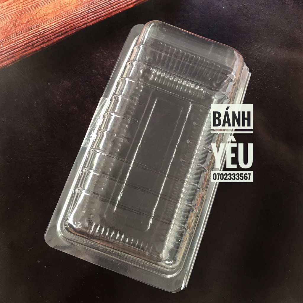 Hộp đựng bánh mì, bánh su, bông lan trứng muối, rau câu tự chọn-Bộ 10 hộp