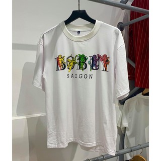Áo THUN UNISEX BOBUI ( ĐEN - VÀNG - TRẮNG )