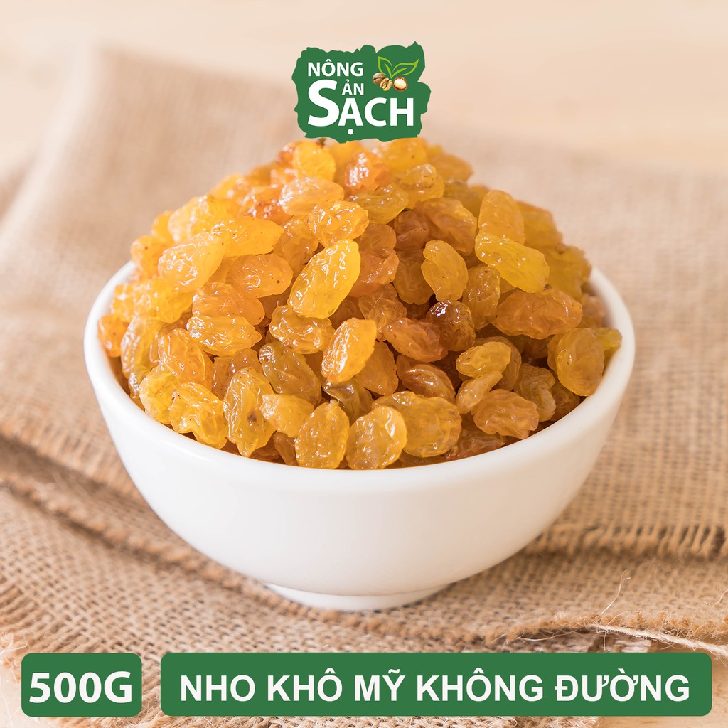 500g Nho Khô Mỹ Lion 100% không đường