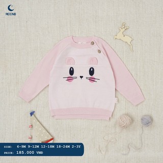 Áo len lông cừu raglan Moon