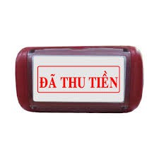 CON DẤU ĐÃ THU TIỀN T-214