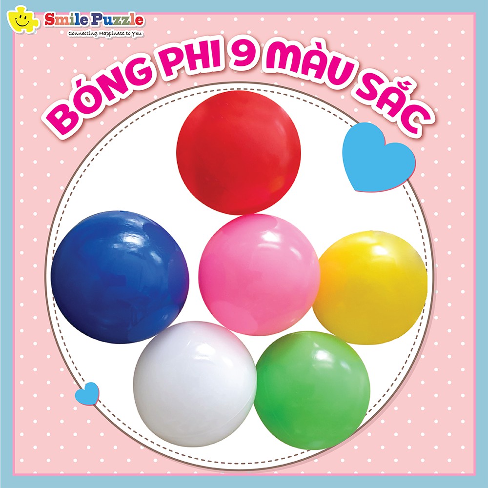 Bóng Chơi Cho Bé - Phi 8 NHIỀU MÀU SẮC