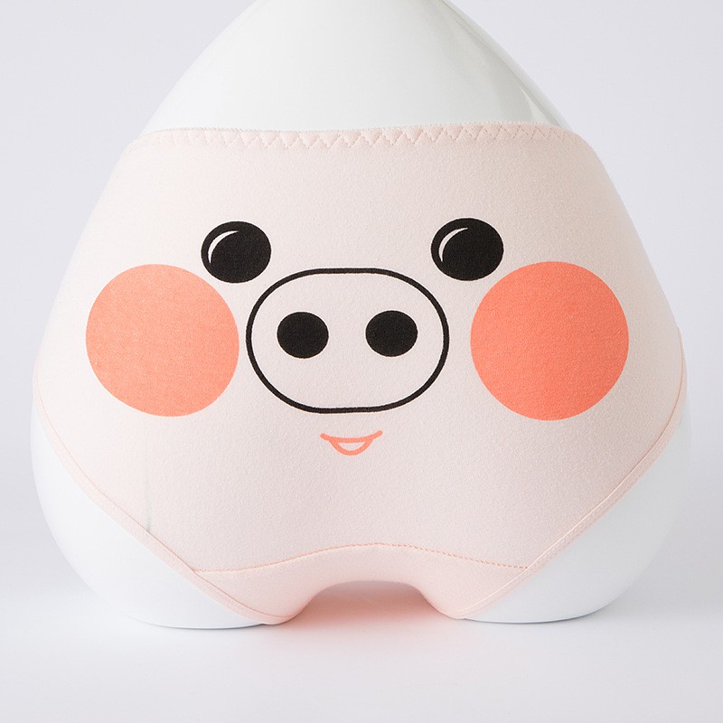 Set 5 Quần Lót Cotton Lưng Thấp In Họa Tiết Động Vật Hoạt Hình Đáng Yêu Cho Nữ | BigBuy360 - bigbuy360.vn