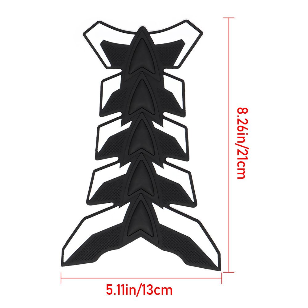 Miếng Dán Trang Trí Xe Hơi Hình Xương Cá Nhiều Màu Sắc Độc Đáo