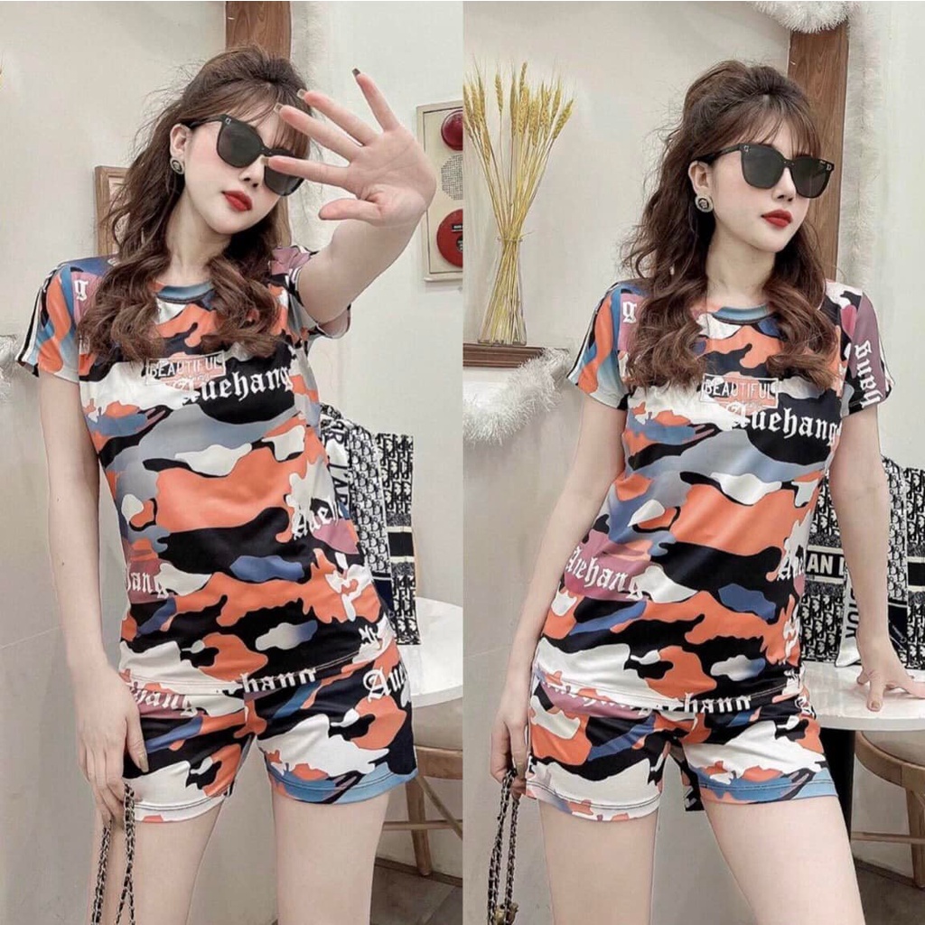 Set bộ đùi họa tiết lính