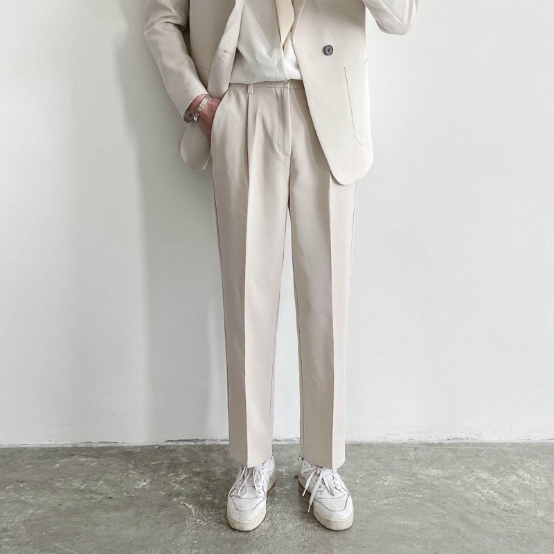 Quần âu baggy nam ống rộng JONATO, quần tây baggy nam co dãn, kiểu dáng trẻ trung năng động