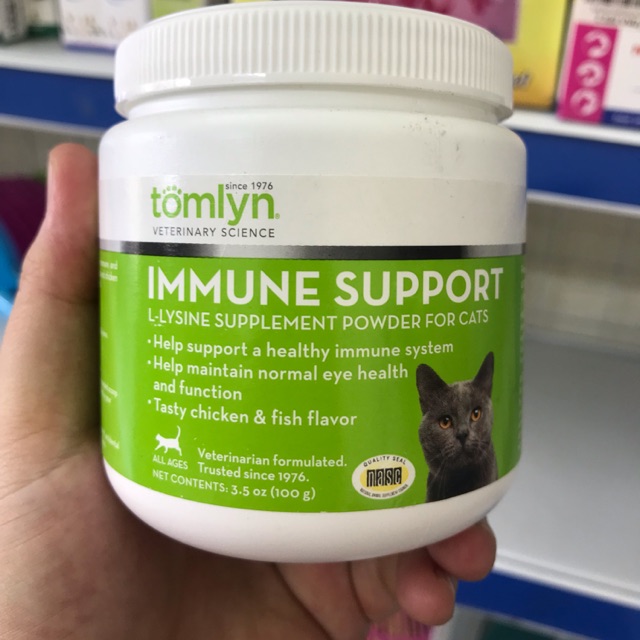 Bột L-Lysine tăng sức đề kháng cho mèo